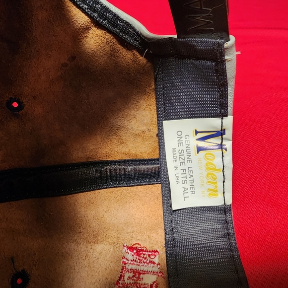 Vintage Dallas Cowboys Leather Hat - Picture 6 of 9